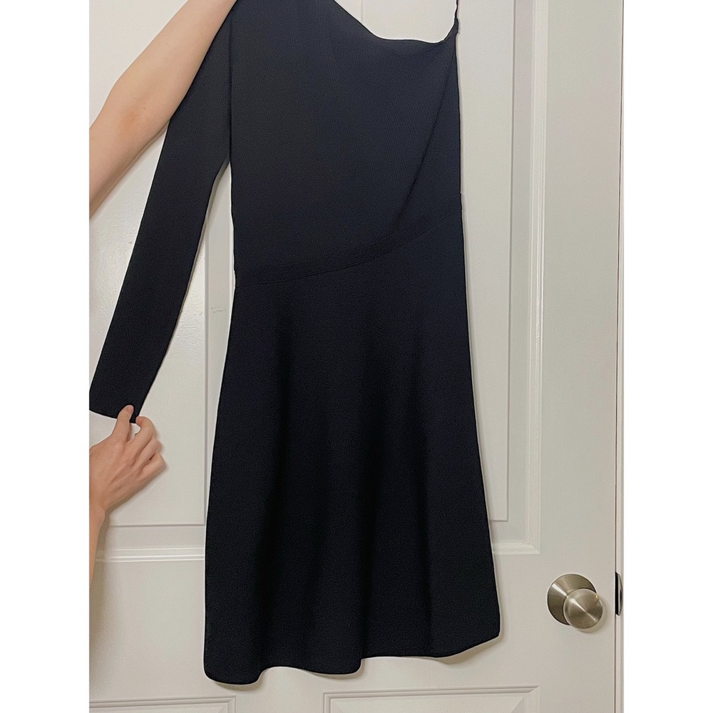 SANDRO Shirley One Shoulder LBD - Picture 5 of 7